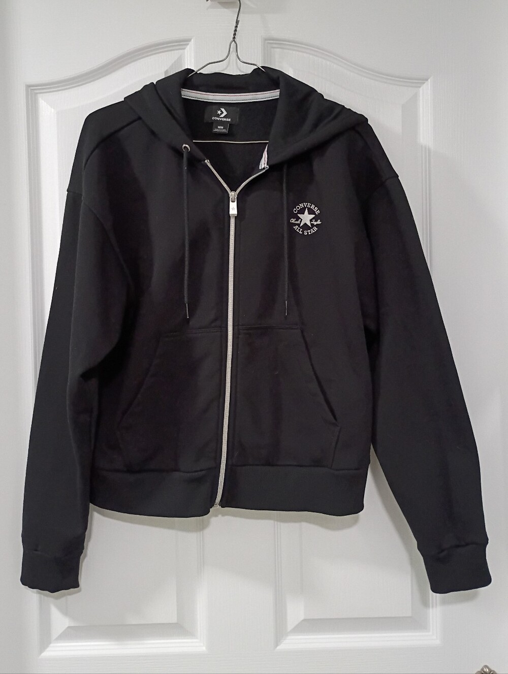 Converse Black Full-Zip Hoodie